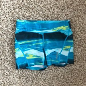 reebok spandex shorts